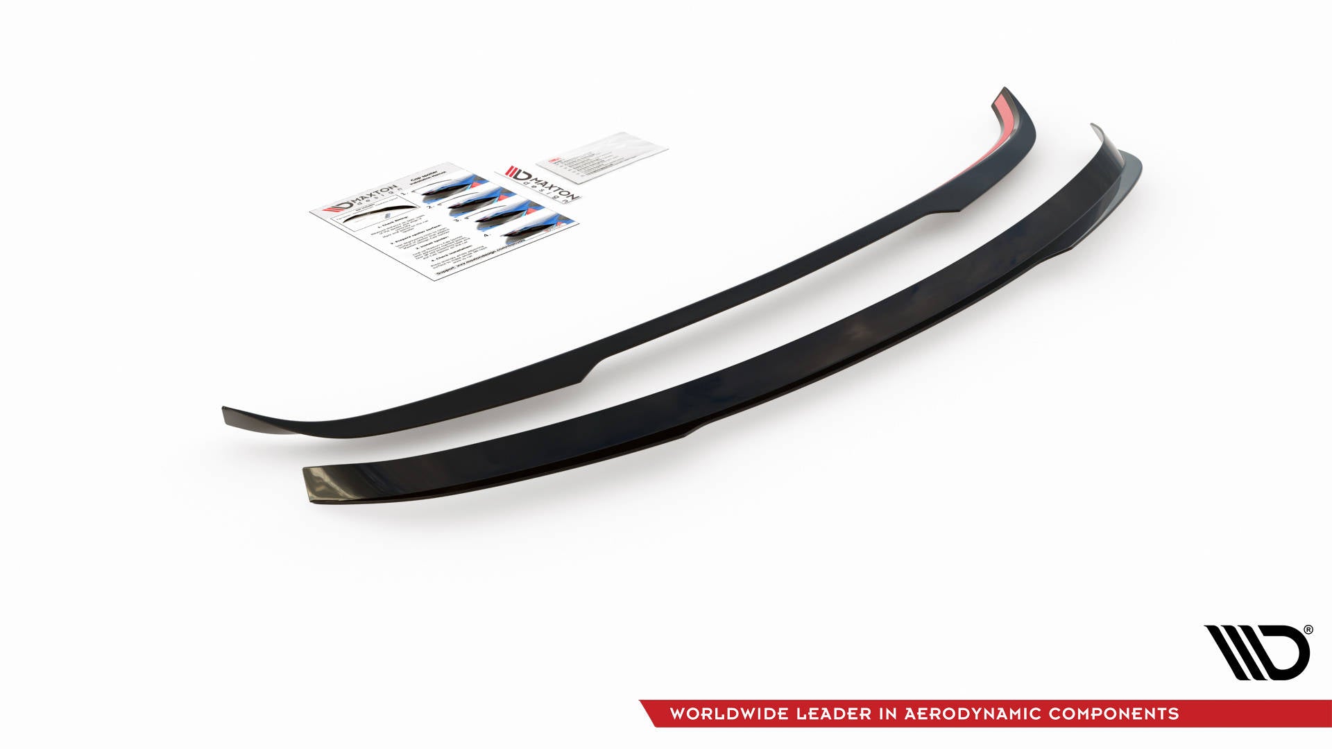 Spoiler CAP für Toyota Avensis Mk3 Facelift Wagon Carbon Look
