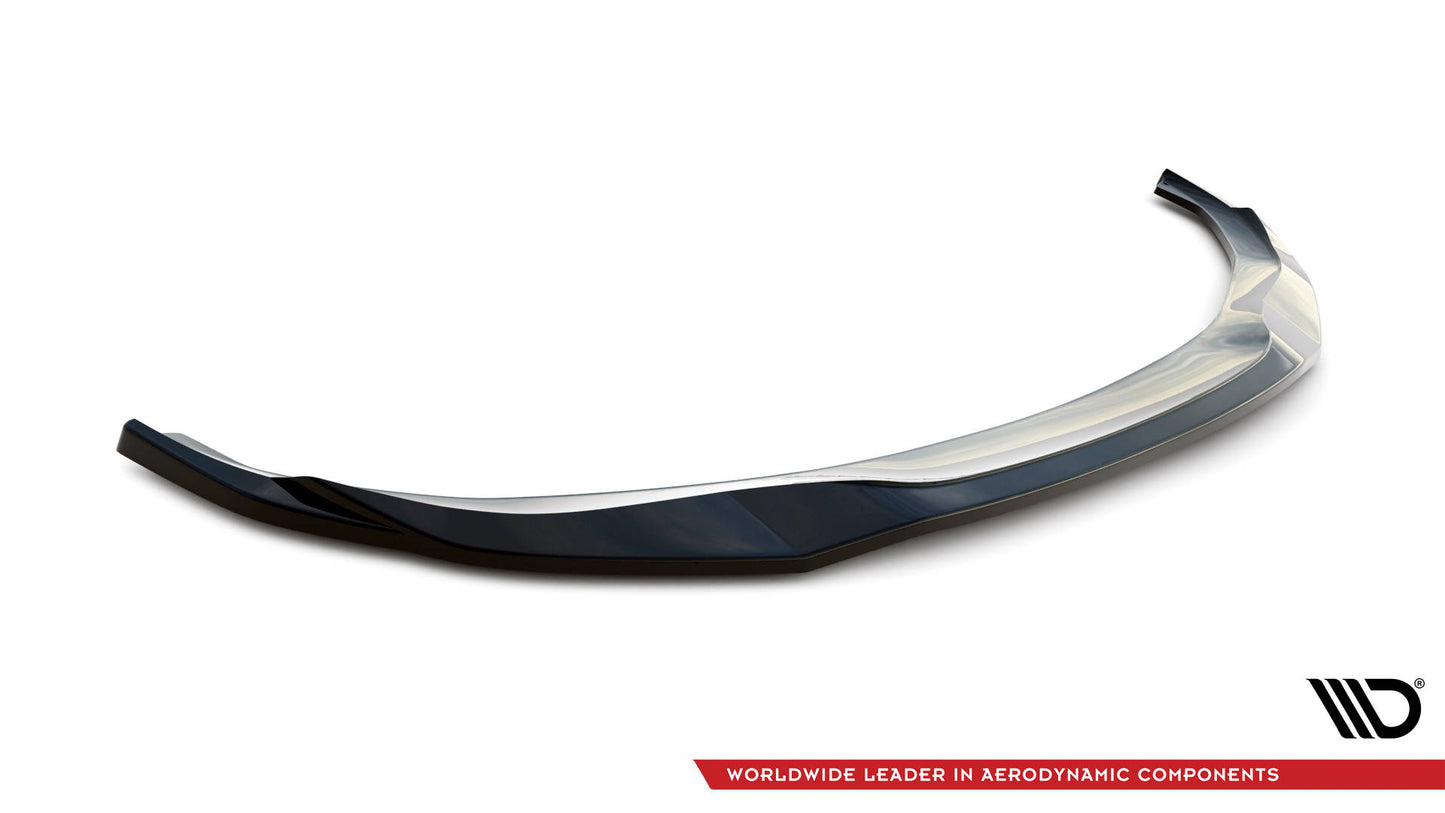 Front Ansatz V.1 für BMW 4er Gran Coupe M-Paket G26 schwarz Hochglanz