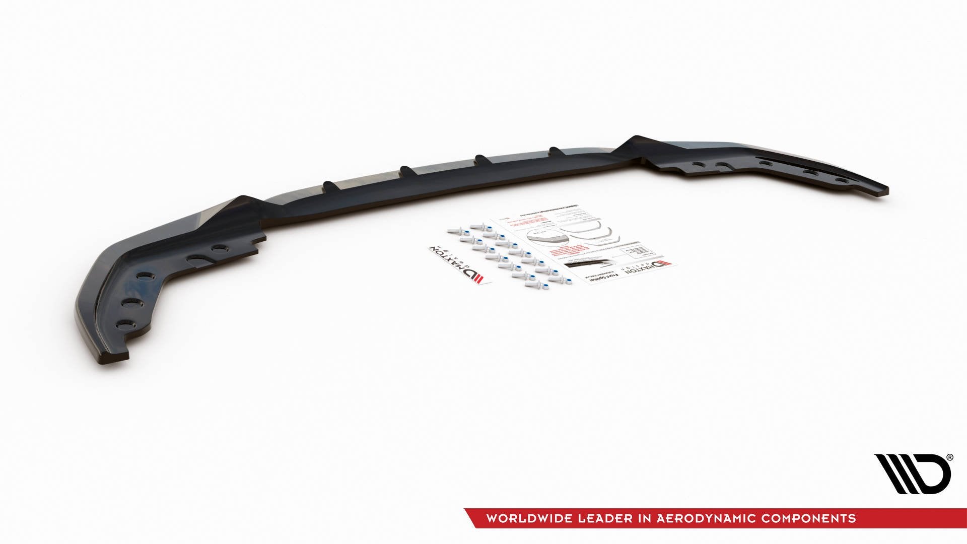 Front Ansatz V.4 für BMW 3er G20 / G21 M-Paket schwarz matt