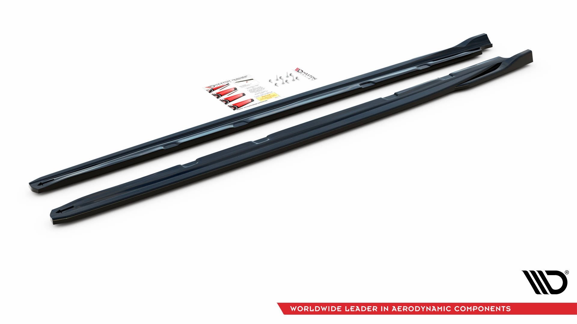 Seitenschweller Ansatz für V.4 Seat Leon Cupra / FR Mk3 FL Carbon Look