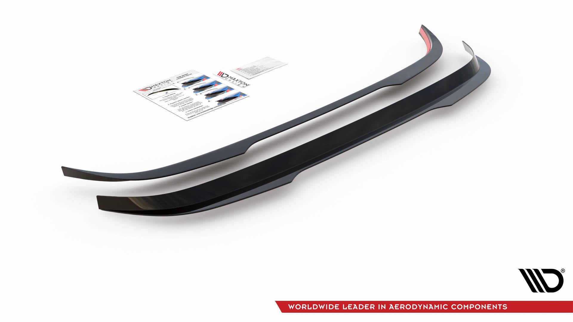 Spoiler CAP für Skoda Kodiaq Mk1 Facelift Carbon Look