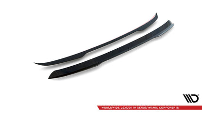 Spoiler CAP für Porsche Macan Mk1 Facelift schwarz Hochglanz
