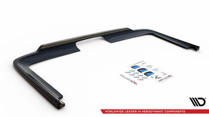Mittlerer Diffusor Heck Ansatz DTM Look für Mercedes-Benz Vito W447 Facelift schwarz matt