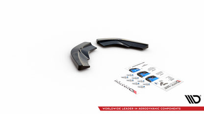 Heck Ansatz Flaps Diffusor V.2 für Mercedes-Benz A W176 Carbon Look