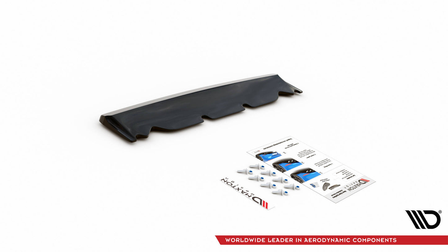Mittlerer Diffusor Heck Ansatz für Dodge Challenger SRT Hellcat Mk3 Carbon Look