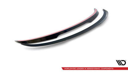 Spoiler CAP für Infiniti G37 Coupe schwarz Hochglanz