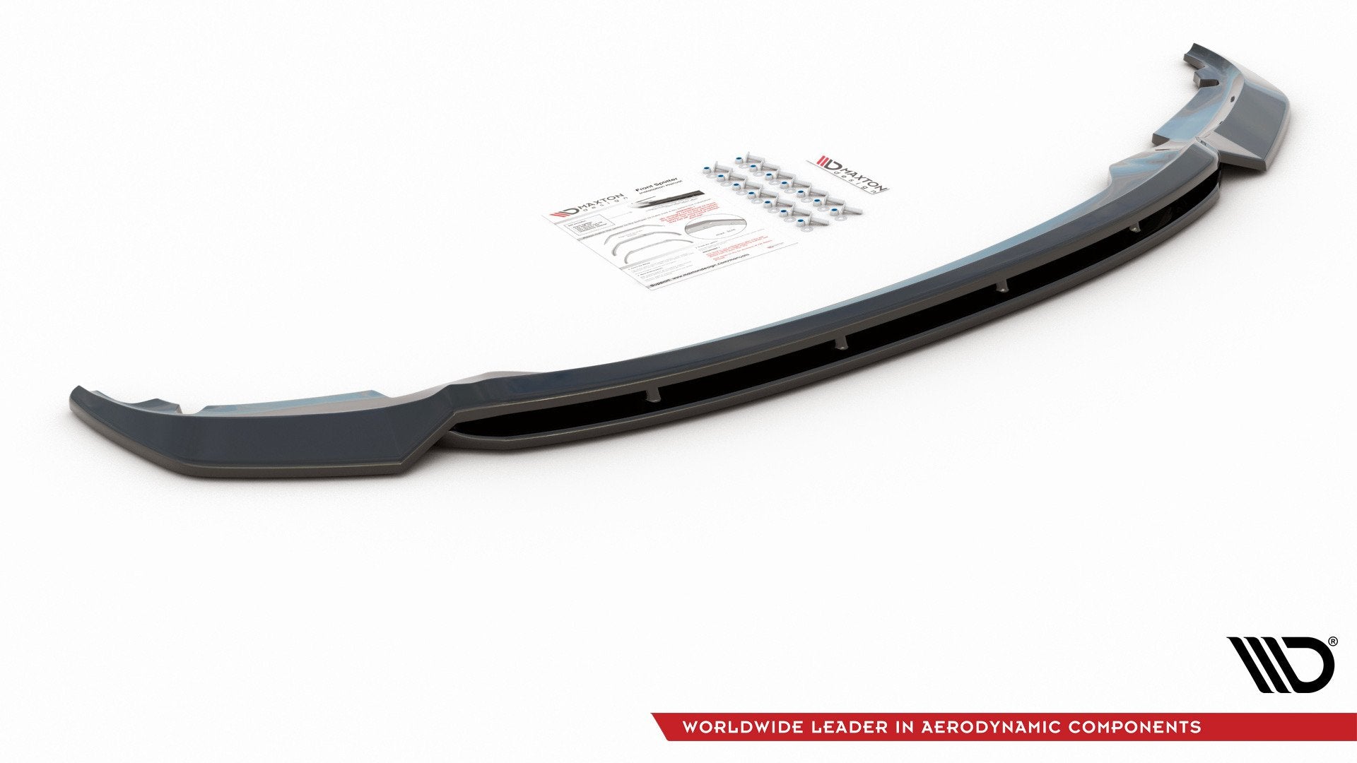 Front Ansatz für BMW X2 F39 M-Paket schwarz matt