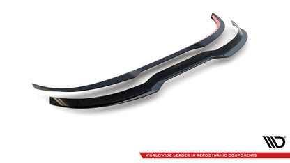 Spoiler CAP für Peugeot 208 GTi Mk1 schwarz Hochglanz