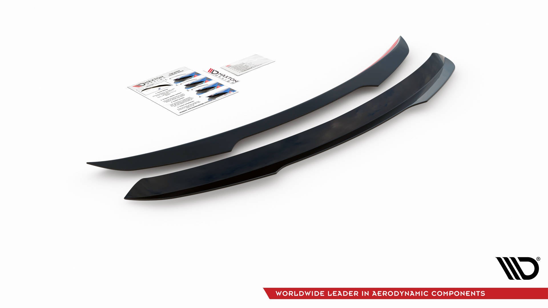 Spoiler CAP für Mercedes-Benz GLS AMG-Line X167 schwarz Hochglanz