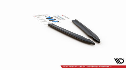 Heck Ansatz Flaps Diffusor V.2 für Audi S8 D4 Facelift Carbon Look