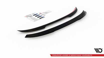 Spoiler CAP für BMW X1 M-Paket F48 schwarz matt