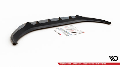 Front Ansatz V.2 für Volkswagen Caddy Mk5 schwarz Hochglanz