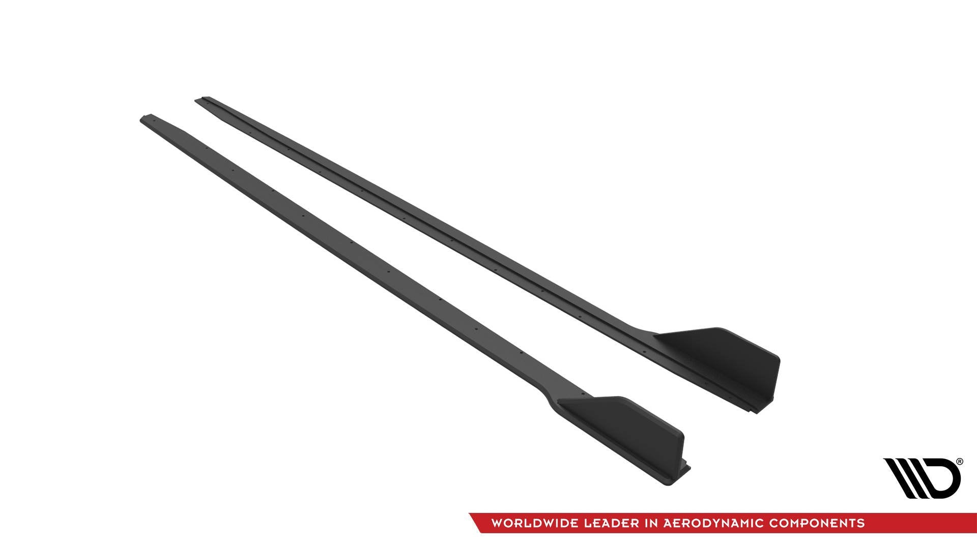 Street Pro Seitenschweller Ansatz für V.2 für Ford Mustang GT Mk6 Facelift