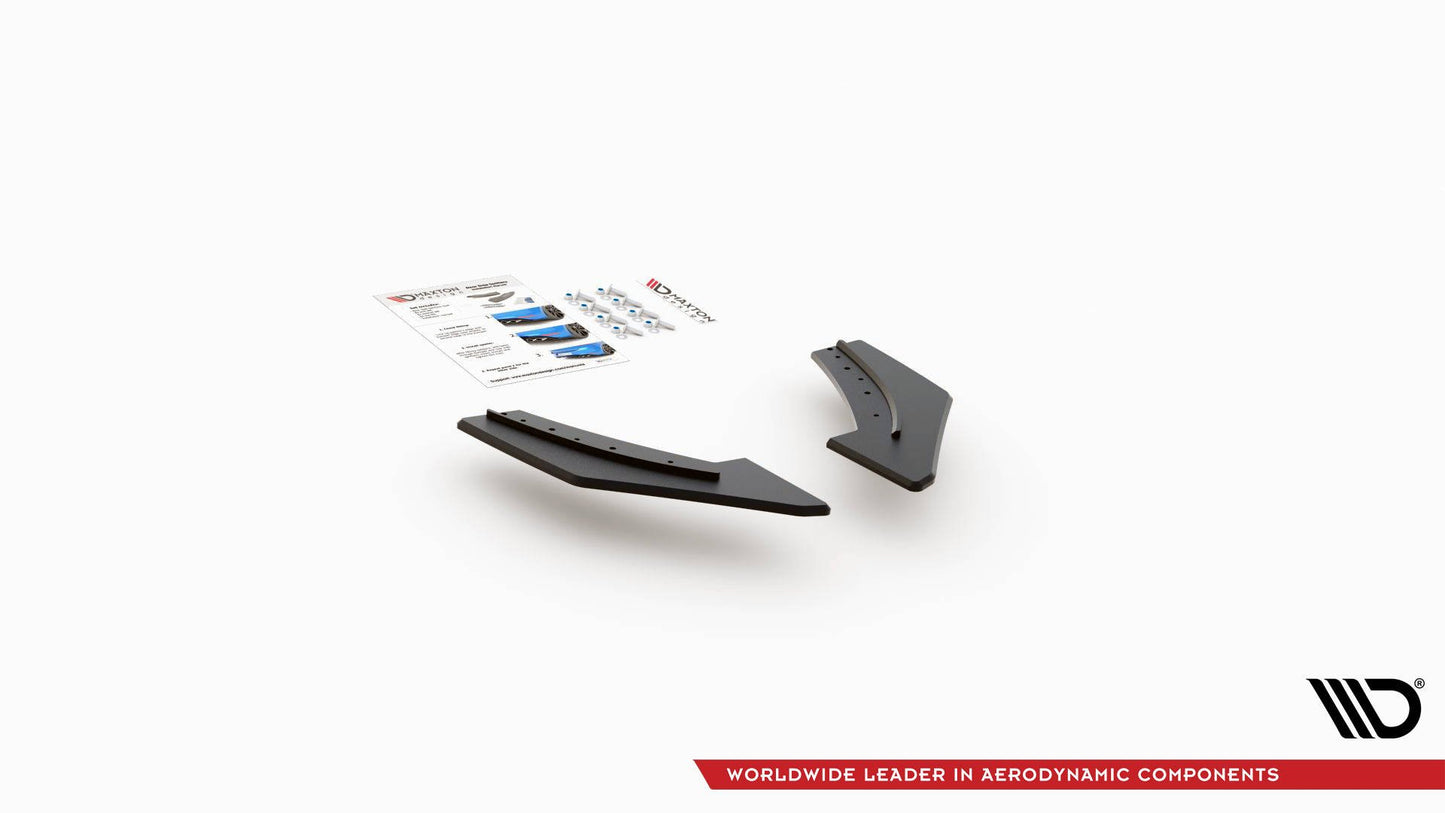 Robuste Racing Heck Ansatz Flaps Diffusor für Ford Focus RS Mk3