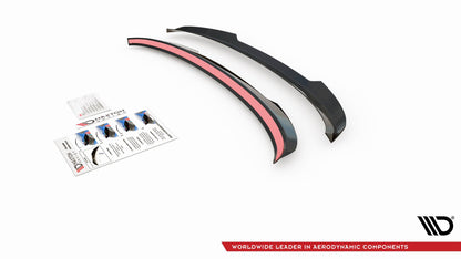 Spoiler CAP für Seat Leon FR ST Mk4 schwarz matt