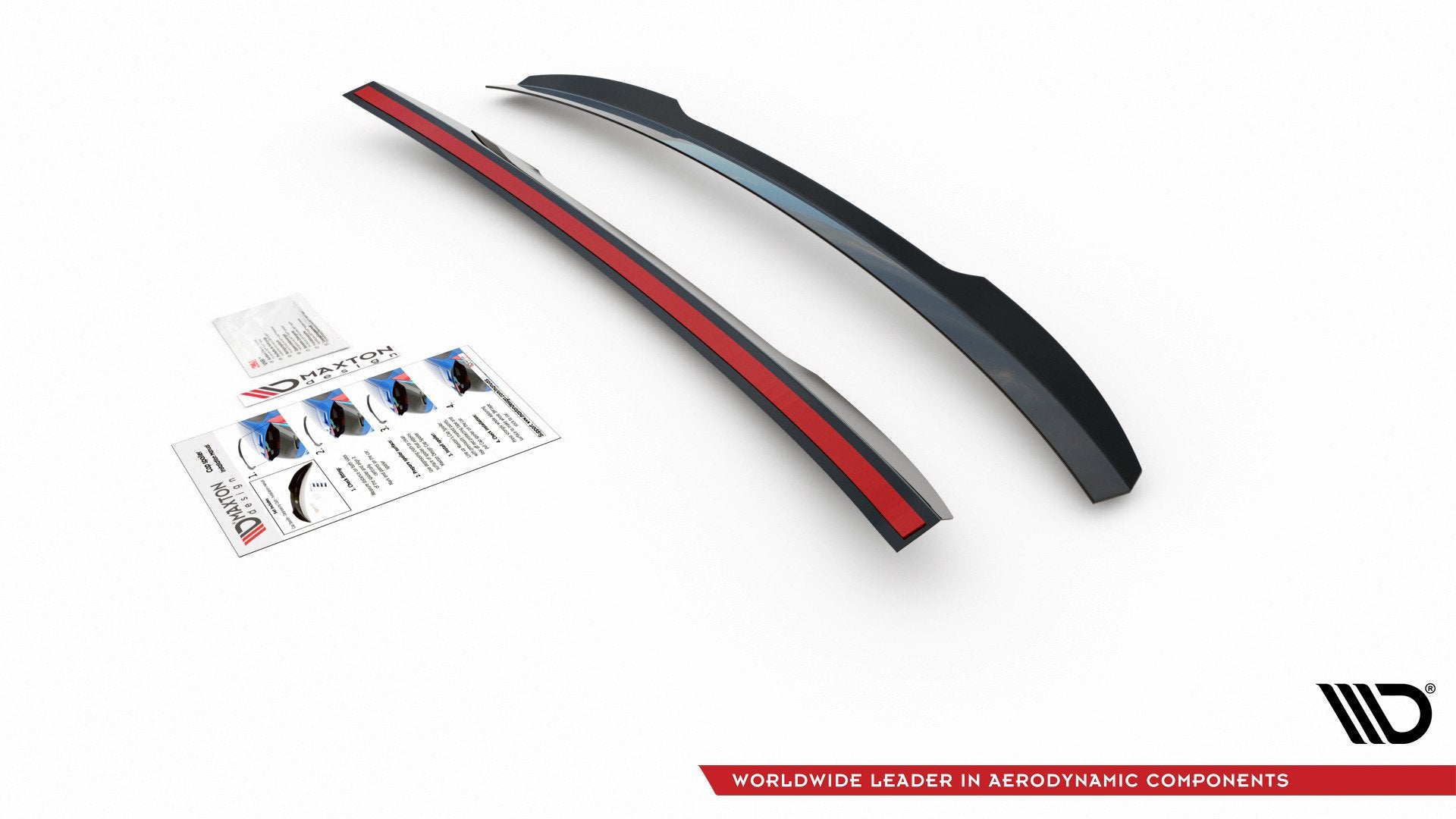Spoiler CAP für Audi A7 C8 / C8 S-Line / S7 C8 / RS7 C8 schwarz matt