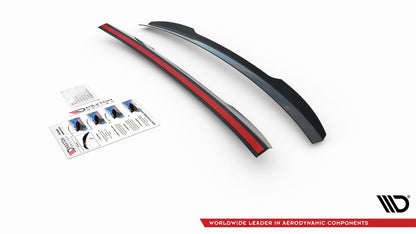 Spoiler CAP für Audi A7 C8 / C8 S-Line / S7 C8 / RS7 C8 schwarz matt