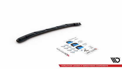 Mittlerer Diffusor Heck Ansatz für BMW 4er M-Paket G22 schwarz Hochglanz