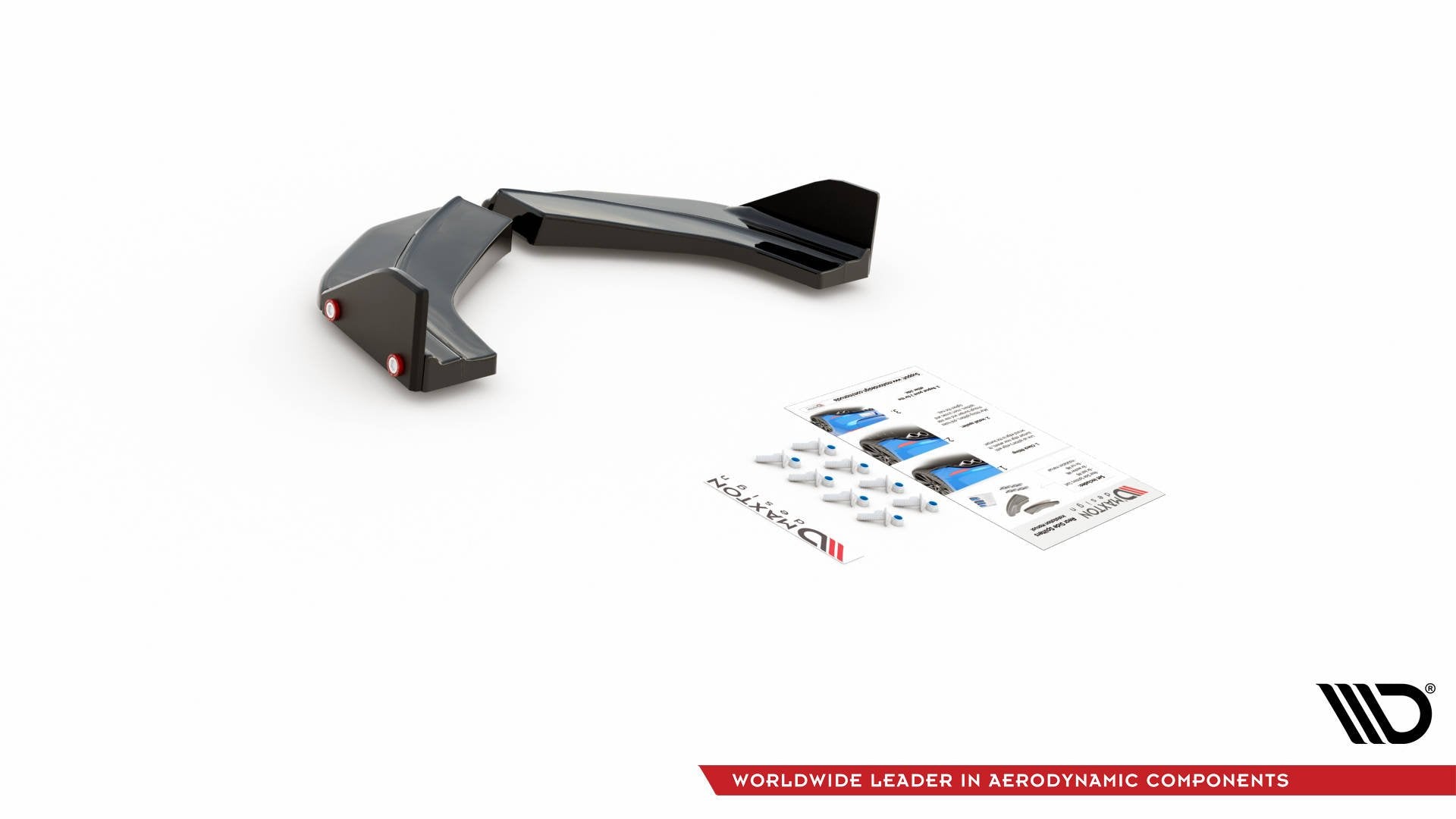 Heck Ansatz Flaps Diffusor +Flaps für V.6 Hyundai I30 N Mk3 Hatchback