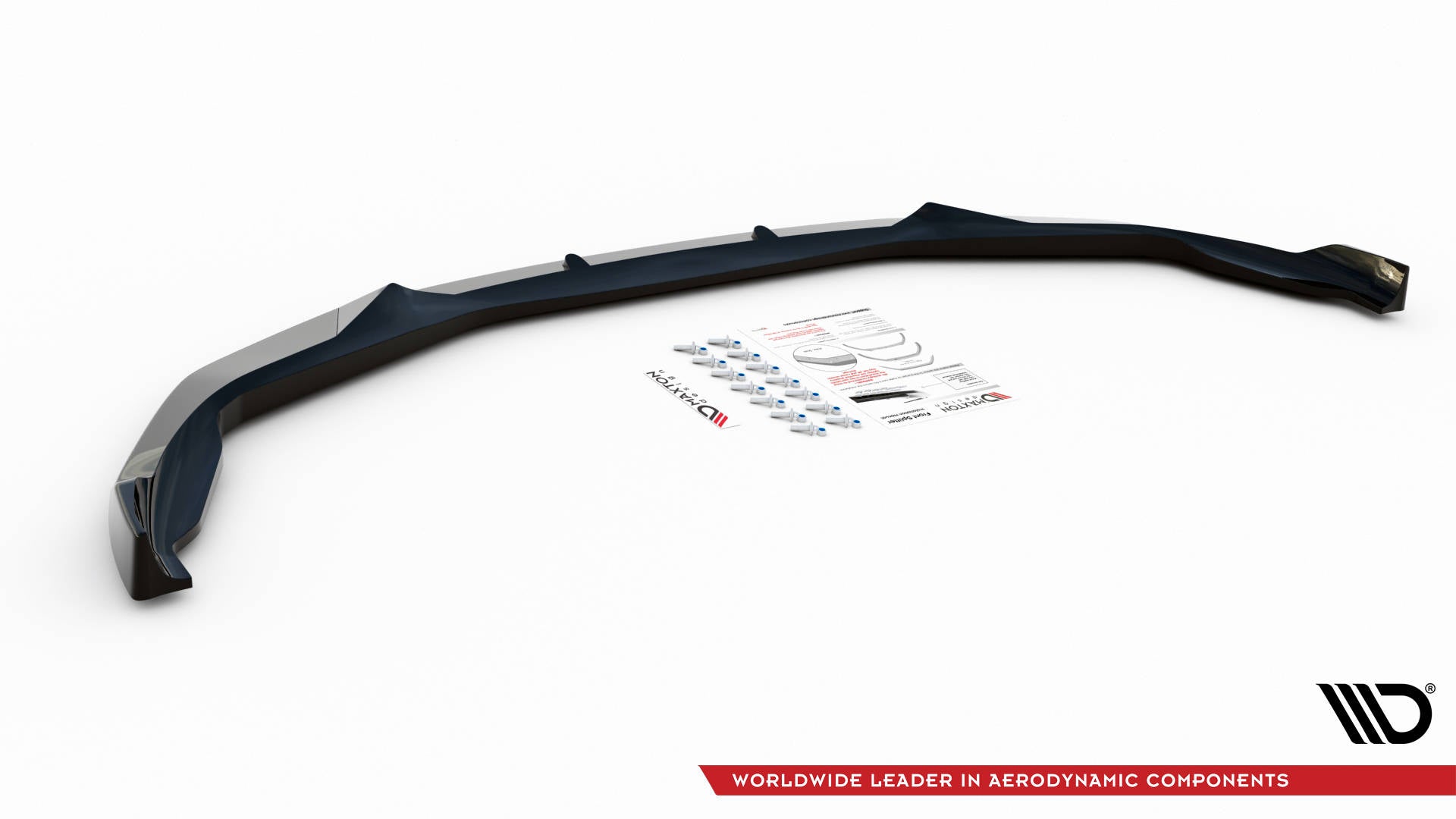 Front Ansatz V.1 für BMW M5 F90 Facelift schwarz matt