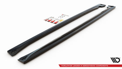 Seitenschweller Ansatz für Dodge Durango RT Mk3 Carbon Look