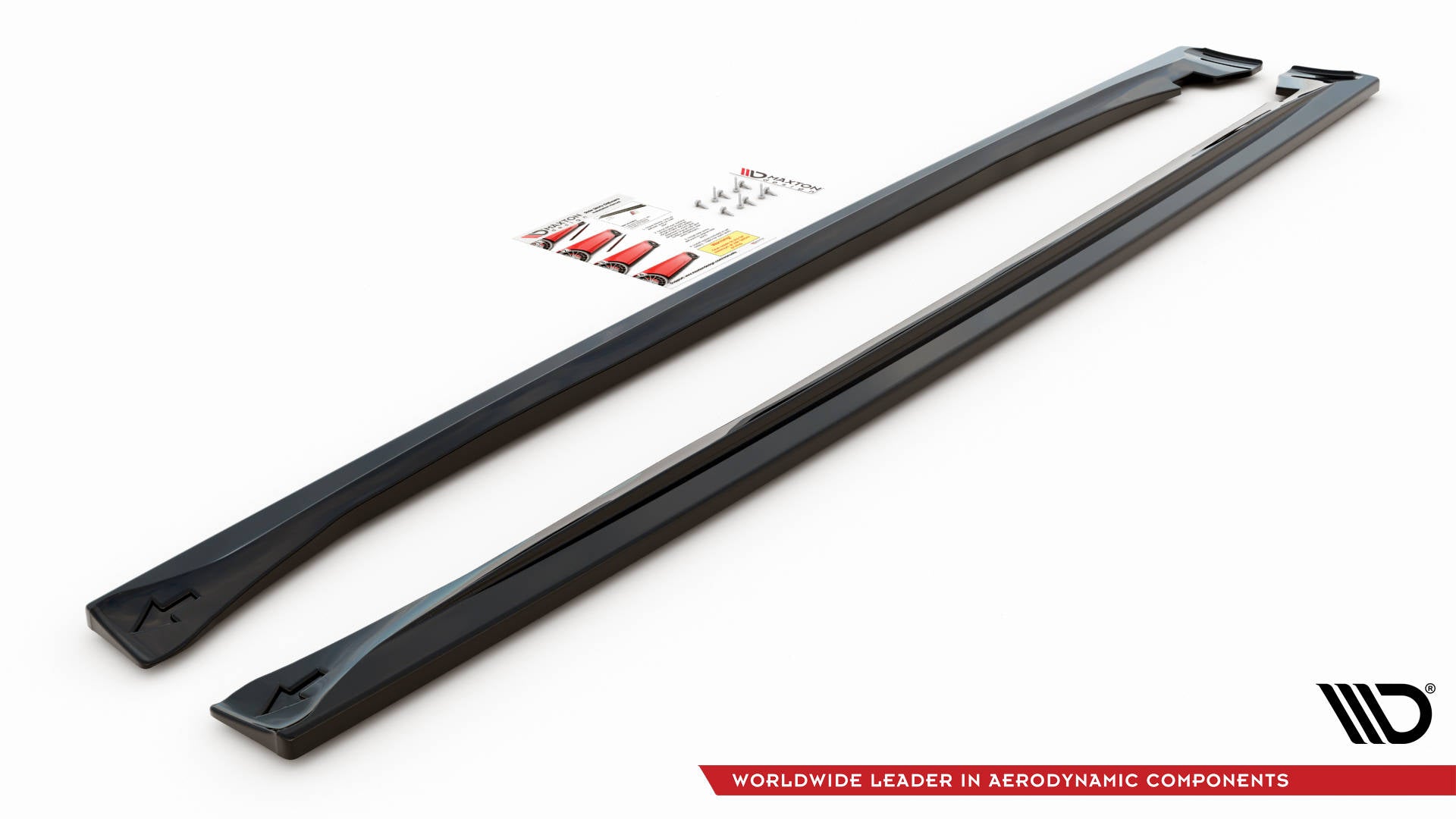 Seitenschweller Ansatz für Dodge Durango RT Mk3 schwarz matt
