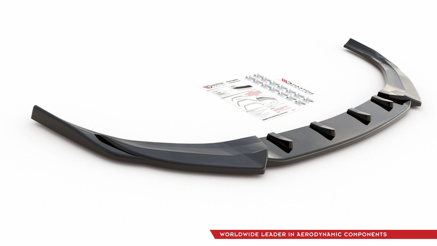 Front Ansatz V.5 für Hyundai I30 N Mk3 Hatchback/ Fastback schwarz matt