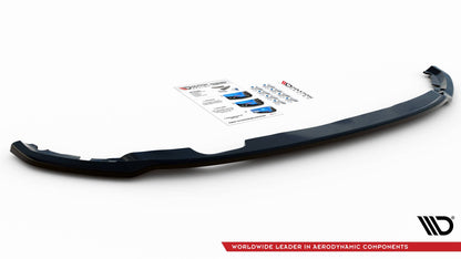 Mittlerer Diffusor Heck Ansatz für Citroen DS4 schwarz Hochglanz