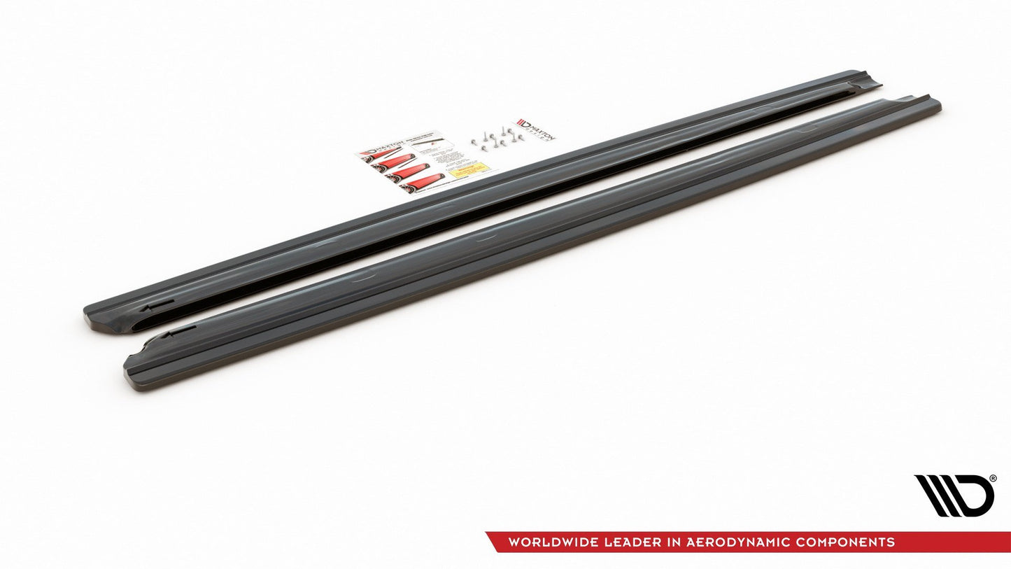Seitenschweller Ansatz für Seat Leon Cupra / FR SC Mk3 / Mk3 FL Carbon Look