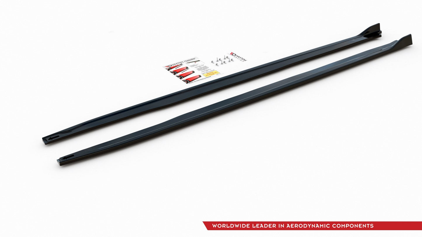 Seitenschweller Ansatz für Toyota Corolla XII Touring Sports Carbon Look