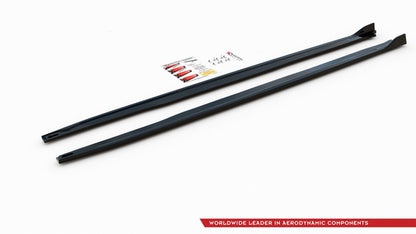 Seitenschweller Ansatz für Toyota Corolla XII Touring Sports Carbon Look