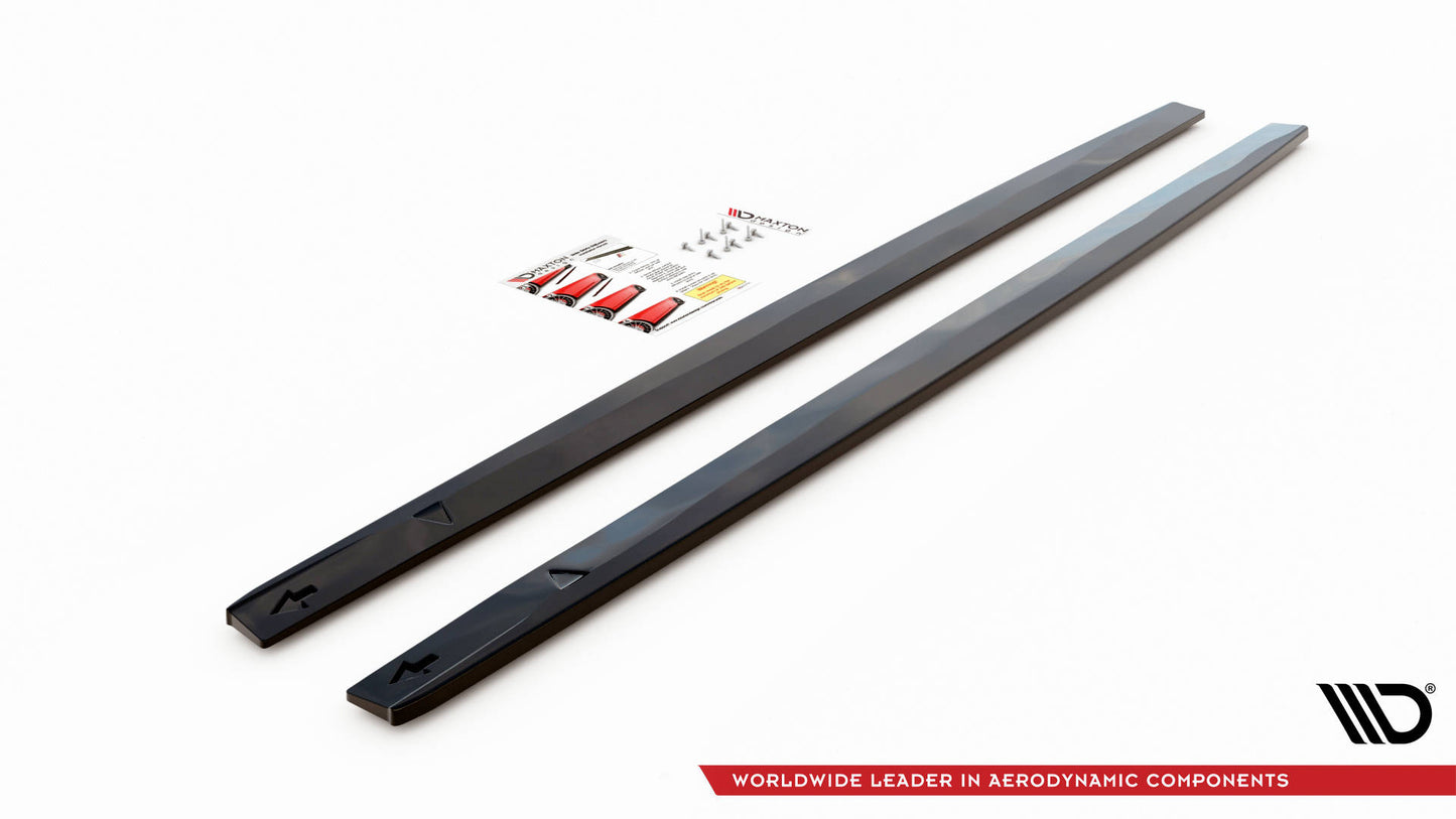 Seitenschweller Ansatz für Ford Kuga ST-Line Mk3 Carbon Look