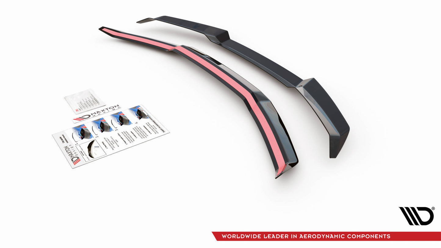 Spoiler CAP für Hyundai I20 N Mk3 schwarz Hochglanz
