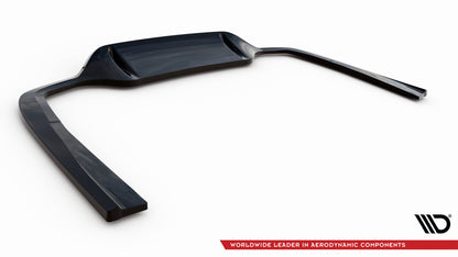 Mittlerer Diffusor Heck Ansatz DTM Look für Mercedes-Benz E AMG-Line W213 Facelift Carbon Look