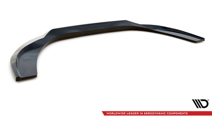 Front Ansatz für Ford Transit Custom ST-Line Mk1 Facelift schwarz Hochglanz