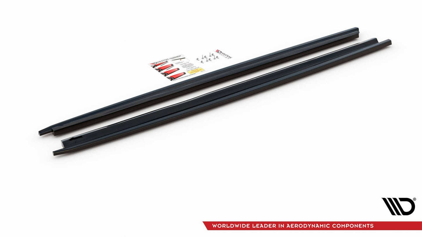 Seitenschweller Ansatz für Peugeot 207 Sport Carbon Look