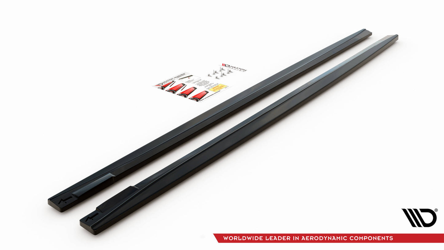 Seitenschweller Ansatz für V.2 für Volkswagen Passat CC Carbon Look