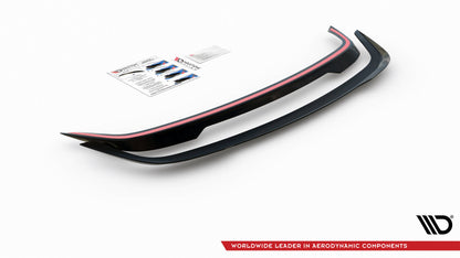 Spoiler CAP für Nissan 370Z Nismo Facelift schwarz Hochglanz