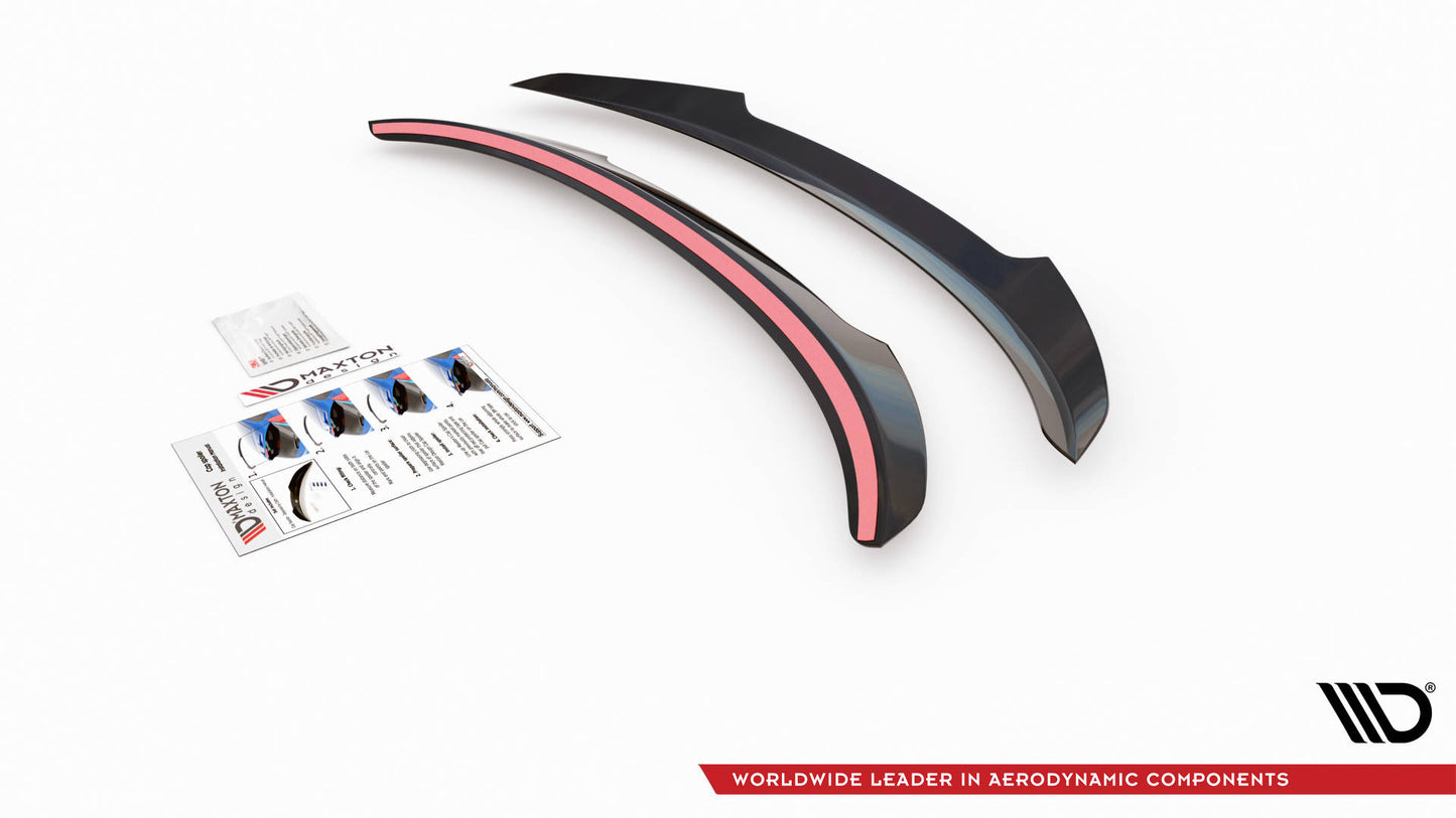 Spoiler CAP für Maserati Ghibli Mk3 schwarz Hochglanz