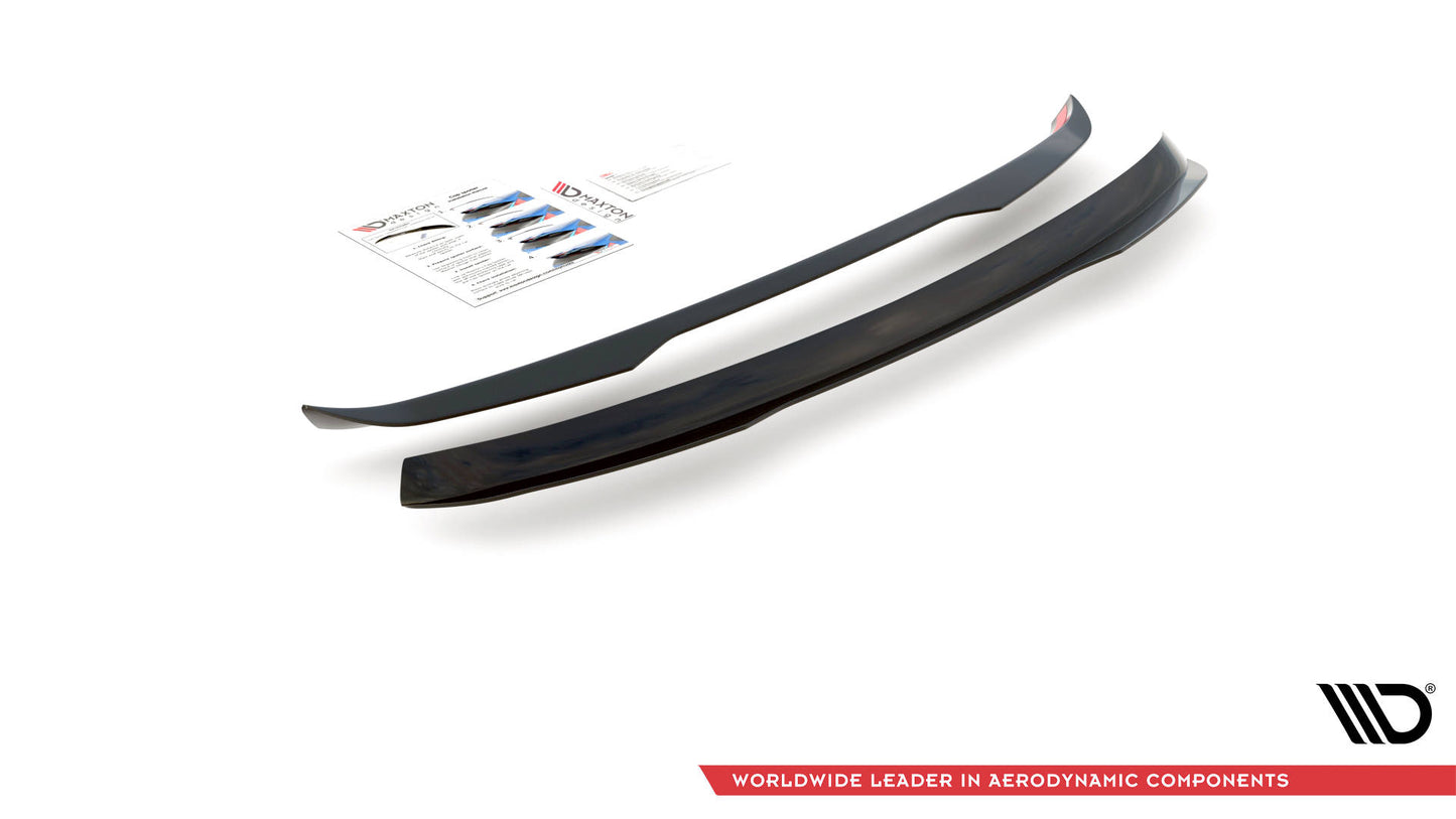 Spoiler CAP für Seat Exeo ST schwarz matt