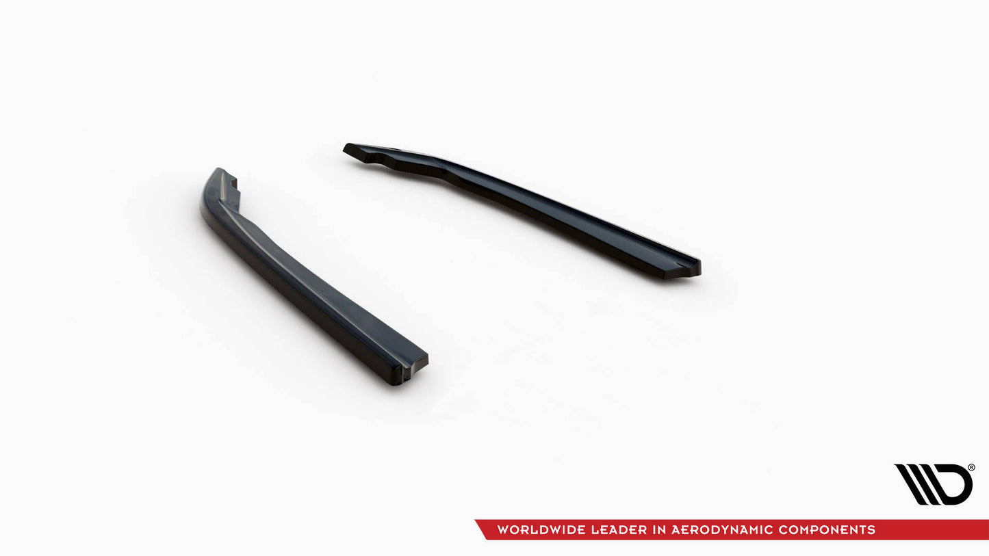 Heck Ansatz Flaps Diffusor V.4 für BMW 3er M-Paket G20 / G21 schwarz Hochglanz