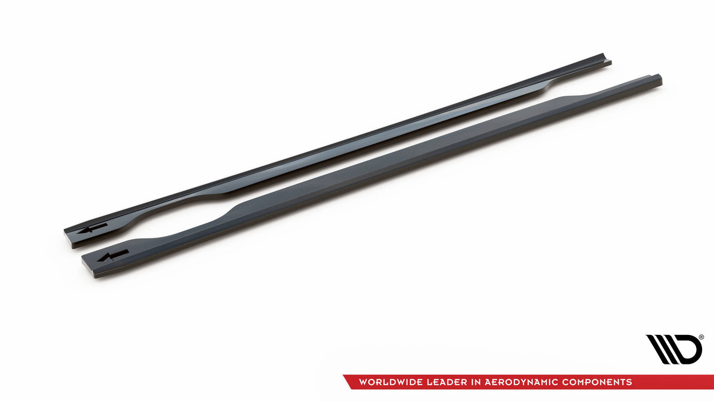 Seitenschweller Ansatz für Hyundai ix35 Mk1 Carbon Look
