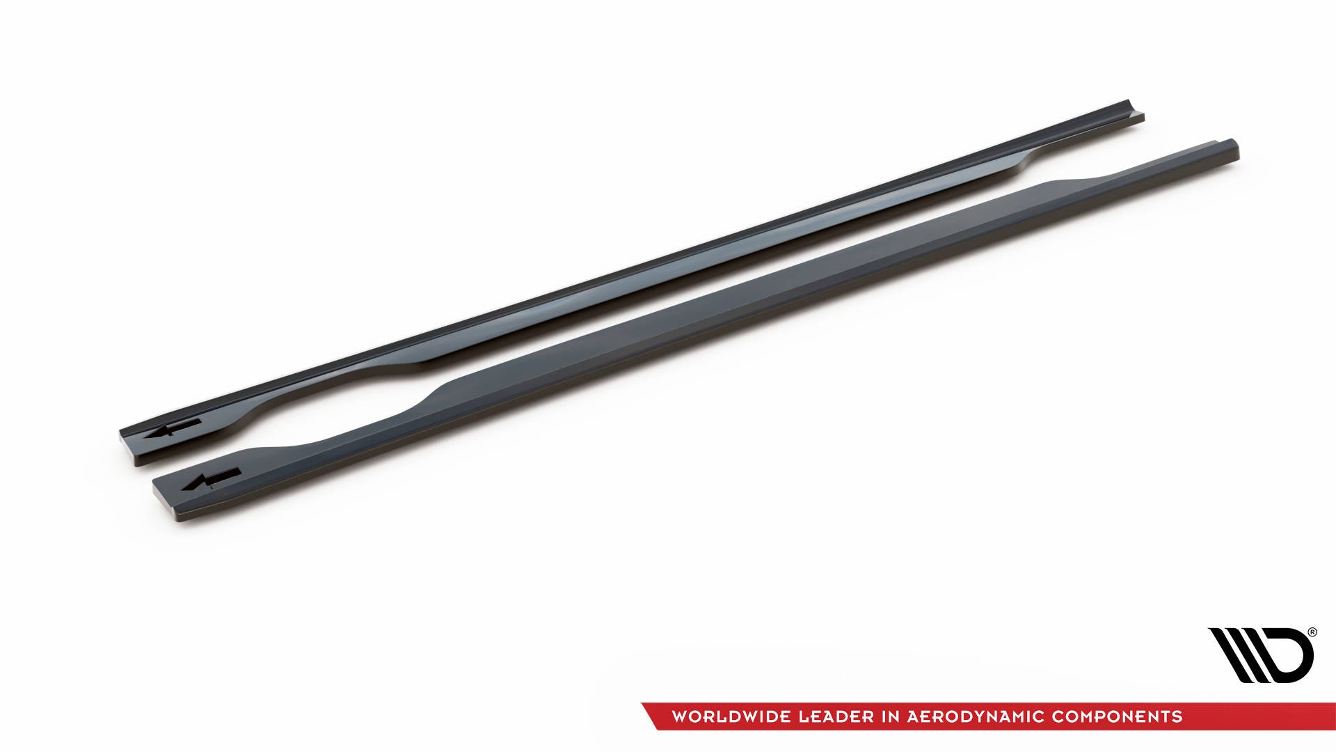 Seitenschweller Ansatz für Hyundai ix35 Mk1 schwarz matt