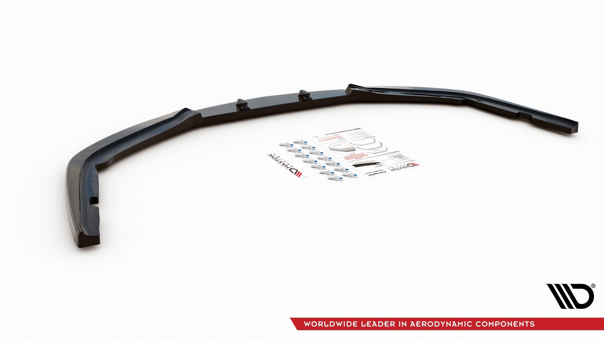 Front Ansatz V.2 für Honda Accord Mk7 Type-S schwarz Hochglanz