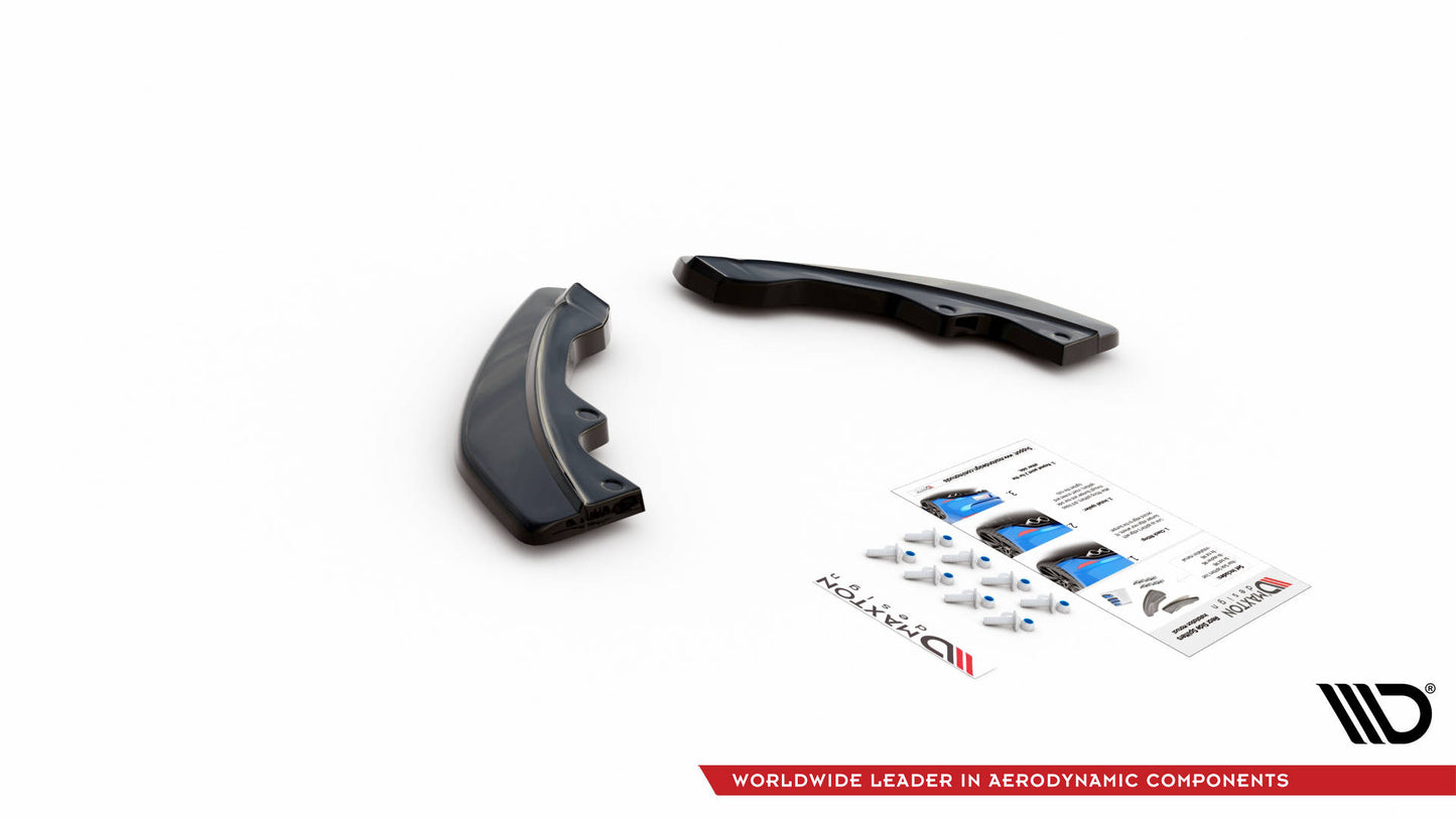Heck Ansatz Flaps Diffusor für Mazda CX-3 Carbon Look