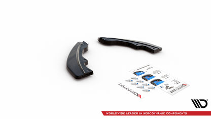 Heck Ansatz Flaps Diffusor für Mazda CX-3 Carbon Look