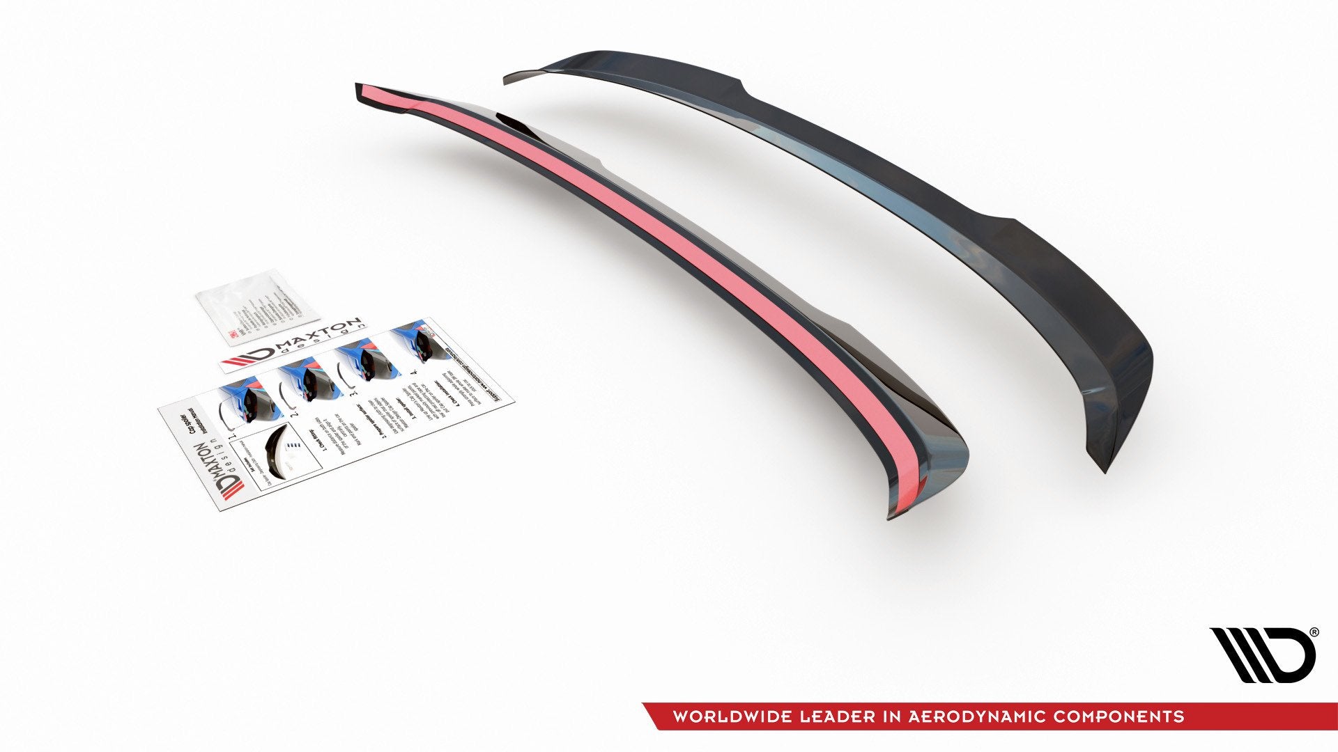 Spoiler CAP V.1 für Skoda Kodiaq Mk1 Sportline/RS schwarz matt