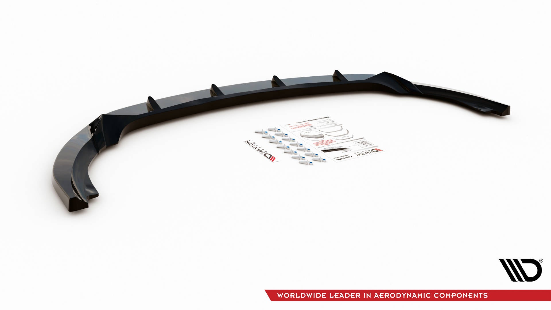 Front Ansatz V.1 für Mercedes-Benz A W176 schwarz matt