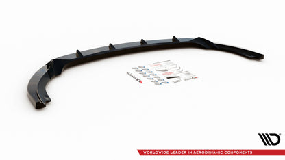 Front Ansatz V.1 für Mercedes-Benz A W176 schwarz matt