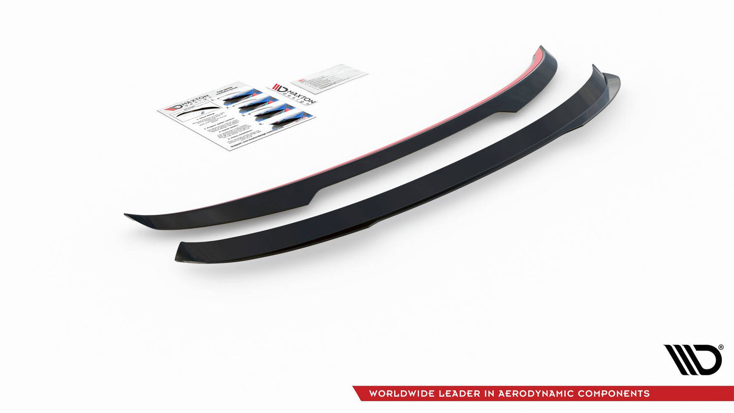 Spoiler CAP für Seat Leon FR ST Mk4 schwarz matt